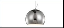 COLGANTE BOCHA 1872/C1C 23CM CROMO